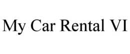 MY CAR RENTAL VI trademark