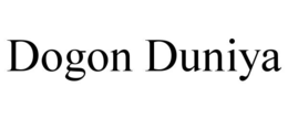 DOGON DUNIYA trademark