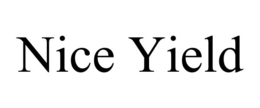 NICE YIELD trademark