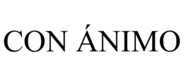 CON ÁNIMO trademark