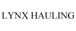 LYNX HAULING trademark