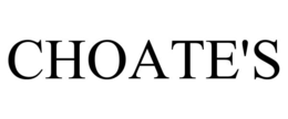 CHOATE'S trademark