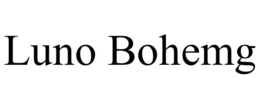 LUNO BOHEMG trademark
