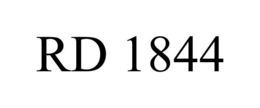 RD 1844 trademark