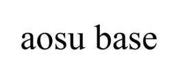 AOSU BASE trademark