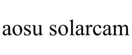 AOSU SOLARCAM trademark
