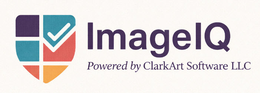 IMAGEIQ POWERED BY CLARKART SOFTWARE LLC trademark