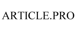 ARTICLE.PRO trademark