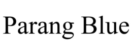 PARANG BLUE trademark