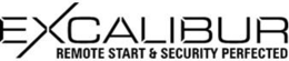 EXCALIBUR REMOTE START & SECURITY PERFECTED trademark