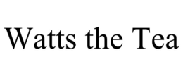 WATTS THE TEA trademark