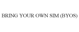 BRING YOUR OWN SIM (BYOS) trademark