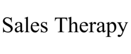 SALES THERAPY trademark