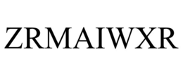 ZRMAIWXR trademark