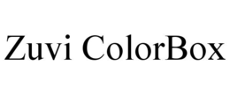 ZUVI COLORBOX trademark