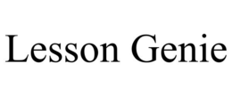 LESSON GENIE trademark