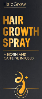 HALOGROW HAIR GROWTH SPRAY + BIOTIN AND CAFFEINE INFUSED trademark