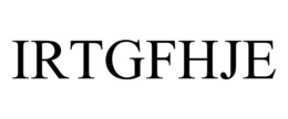IRTGFHJE trademark
