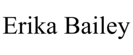 ERIKA BAILEY trademark
