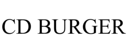 CD BURGER trademark