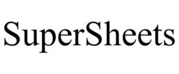 SUPERSHEETS trademark