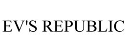 EV'S REPUBLIC trademark