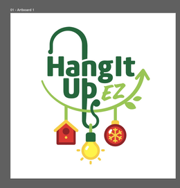 01 - ARTBOARD 1: HANG IT UP EZ trademark