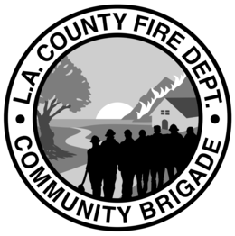 L.A. COUNTY FIRE DEPT. COMMUNITY BRIGADE trademark