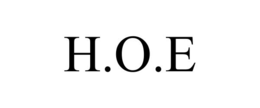 H.O.E trademark