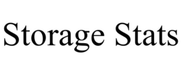STORAGE STATS trademark