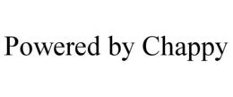 POWERED BY CHAPPY trademark