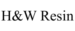 H&W RESIN trademark
