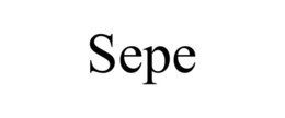 SEPE trademark