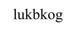LUKBKOG trademark