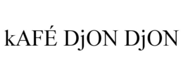 KAFÉ DJON DJON trademark