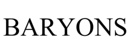 BARYONS trademark