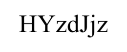 HYZDJJZ trademark