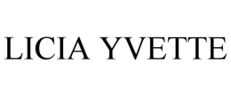 LICIA YVETTE trademark