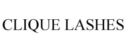 CLIQUE LASHES trademark