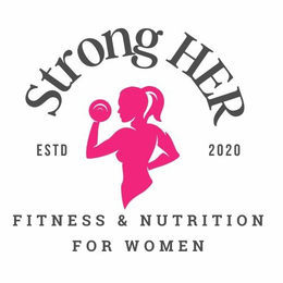 STRONG HER ESTD 2020 FITNESS & NUTRITION FOR WOMEN trademark