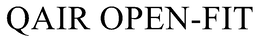 QAIR OPEN-FIT trademark