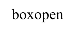 BOXOPEN trademark