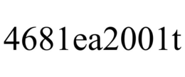 4681EA2001T trademark