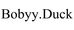 BOBYY.DUCK trademark