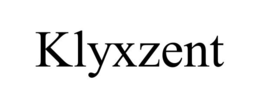 KLYXZENT trademark
