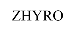 ZHYRO trademark