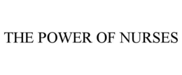 THE POWER OF NURSES trademark