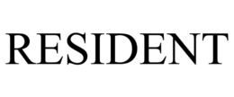 RESIDENT trademark