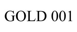 GOLD 001 trademark