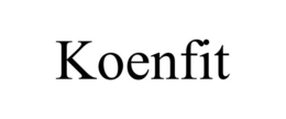 KOENFIT trademark